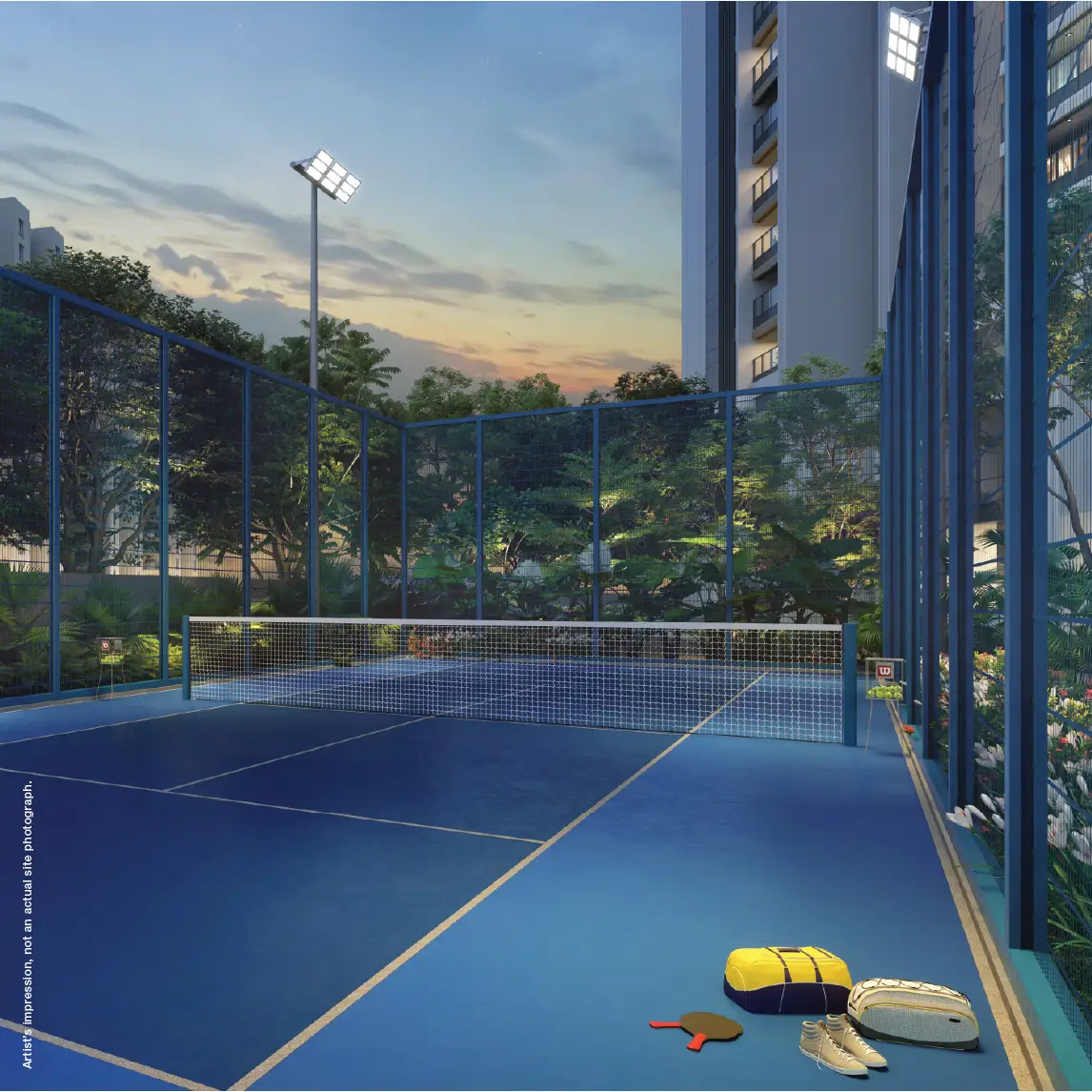 Godrej Madison Avenue, Pickleball Court
