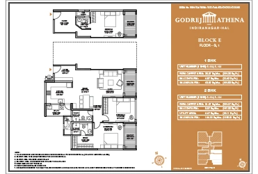 Godrej Athena 1 BHK floor plan