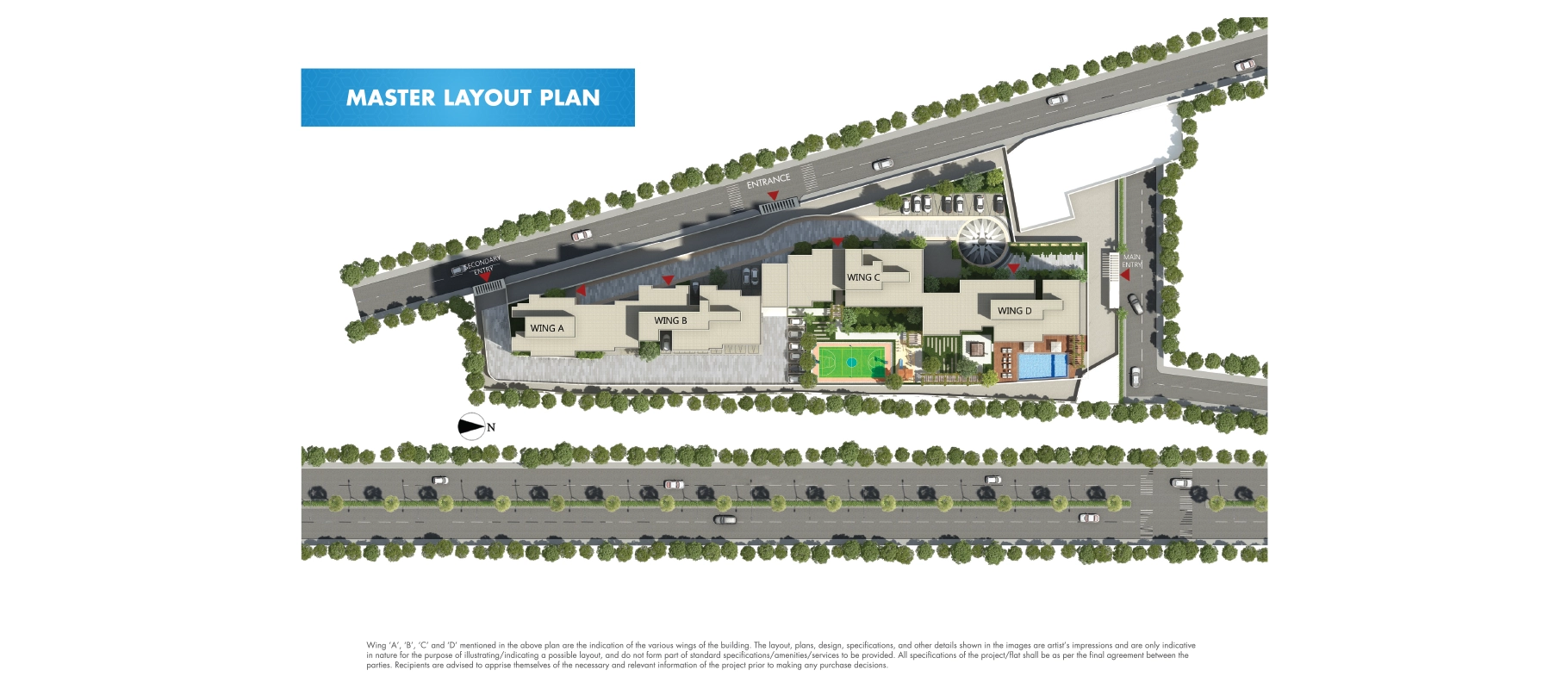Godrej Tranquil master plan