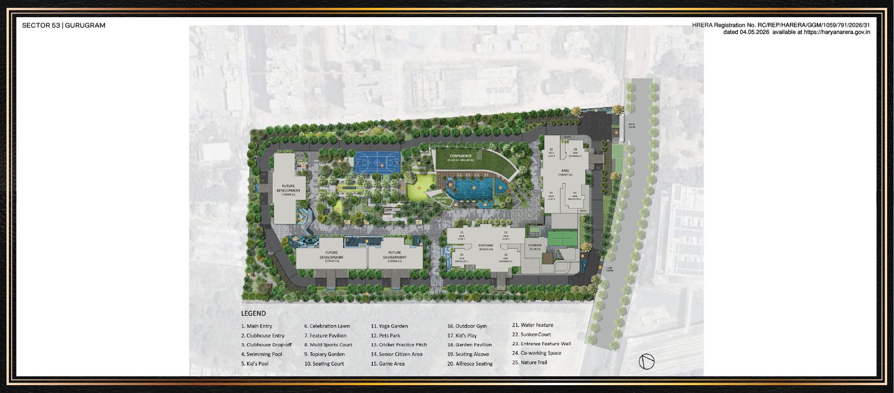 Godrej Samaris master plan