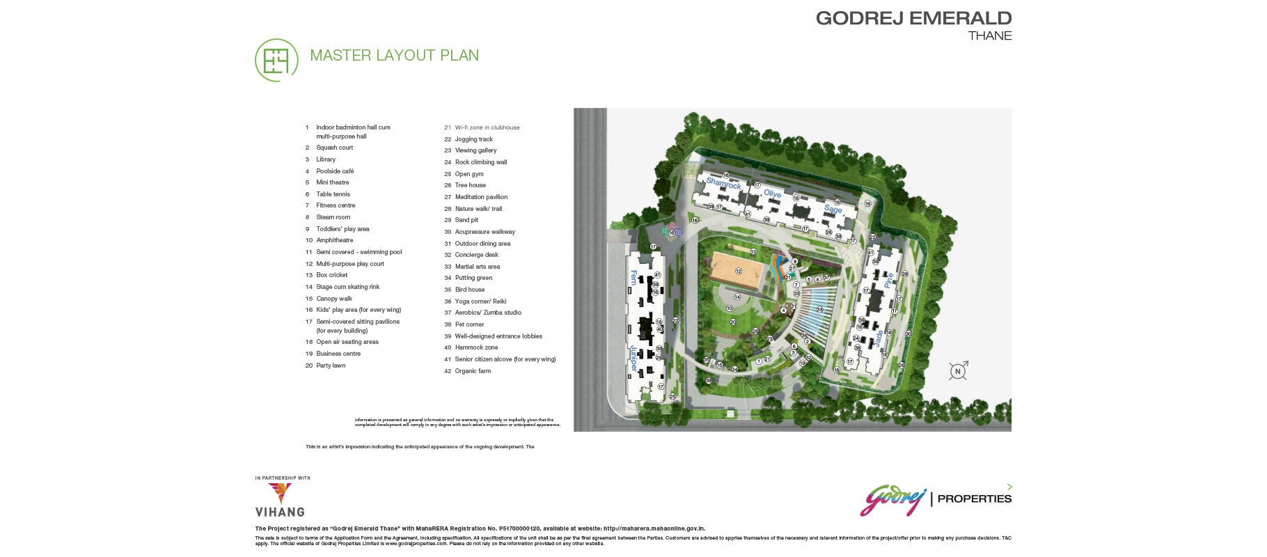 Godrej Emerald master plan