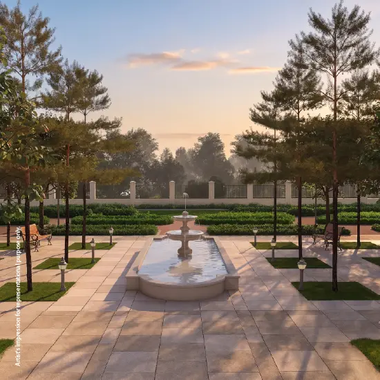 Rivershore Estate, artist's impression