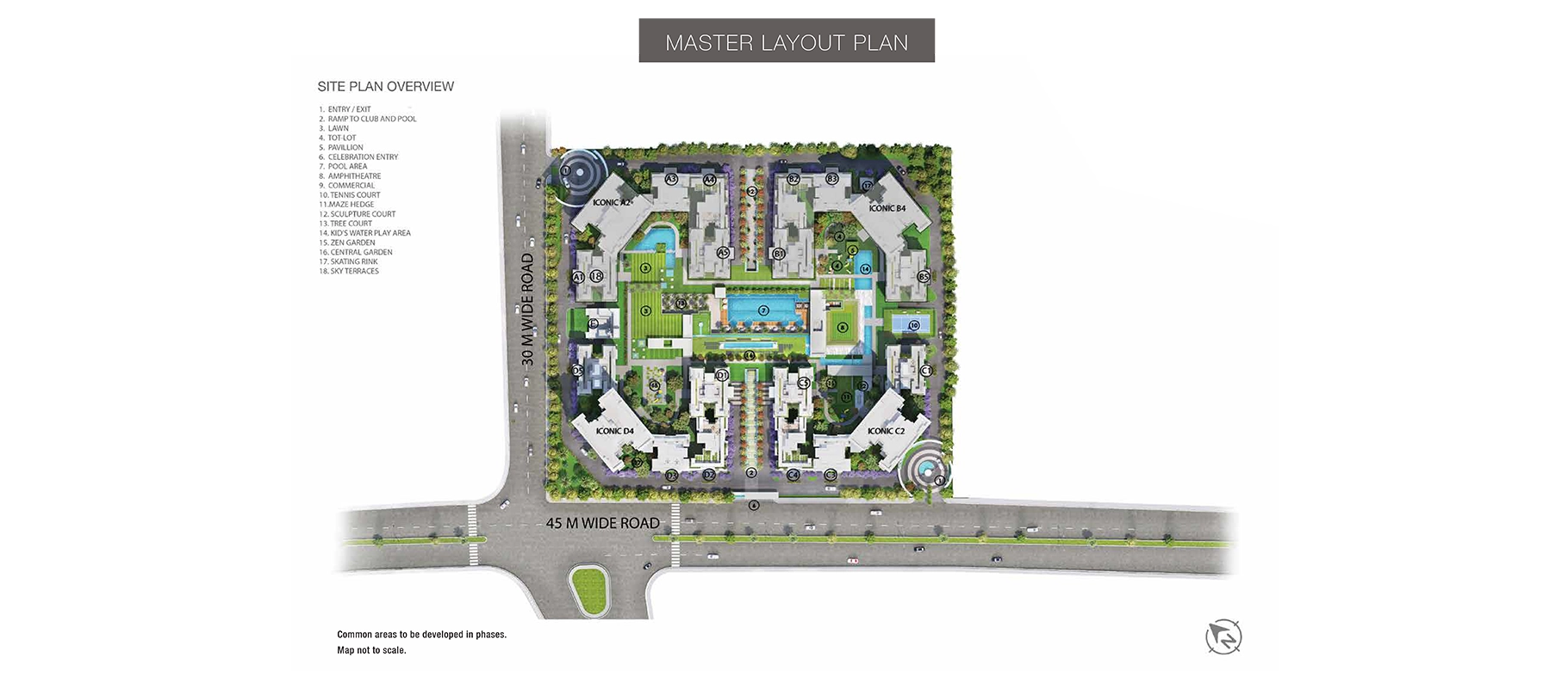 Godrej Palm Retreat master plan