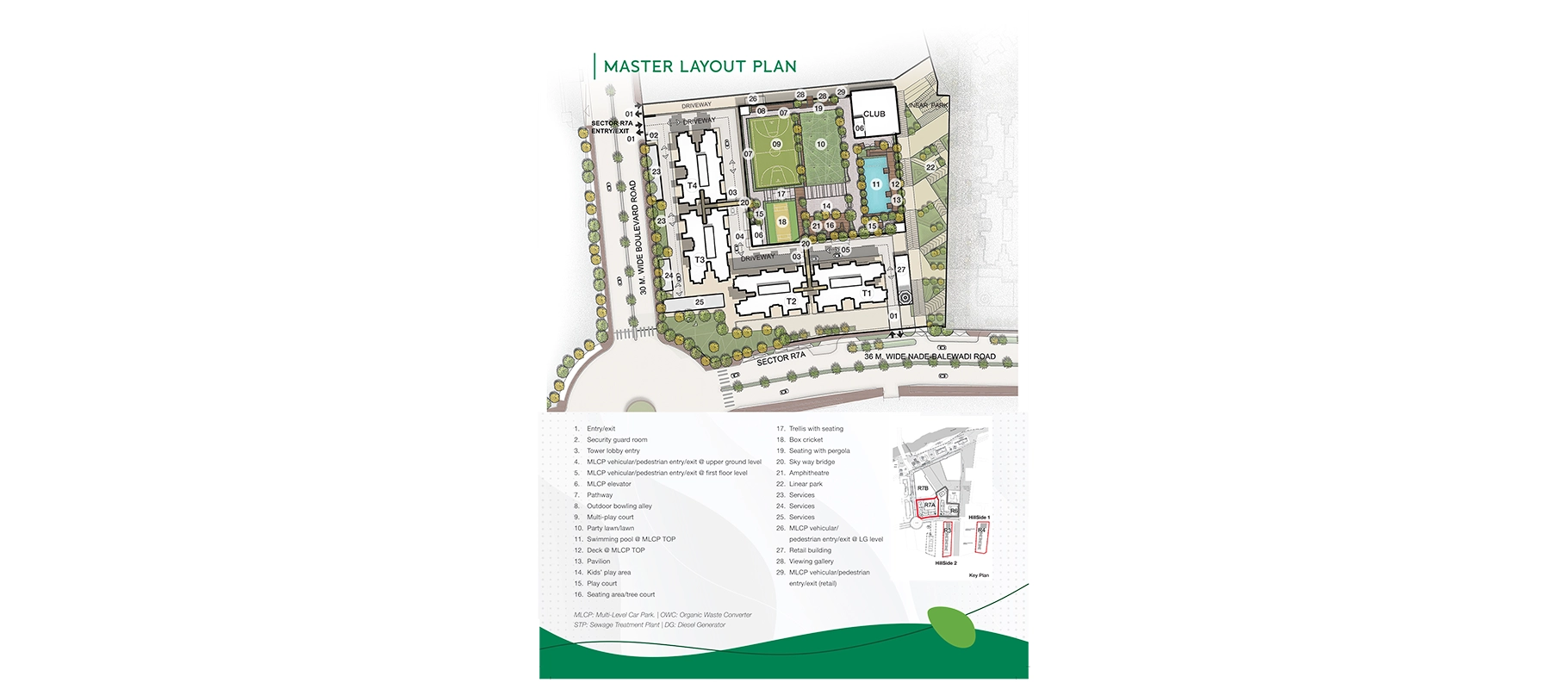 Godrej Green Cove master plan