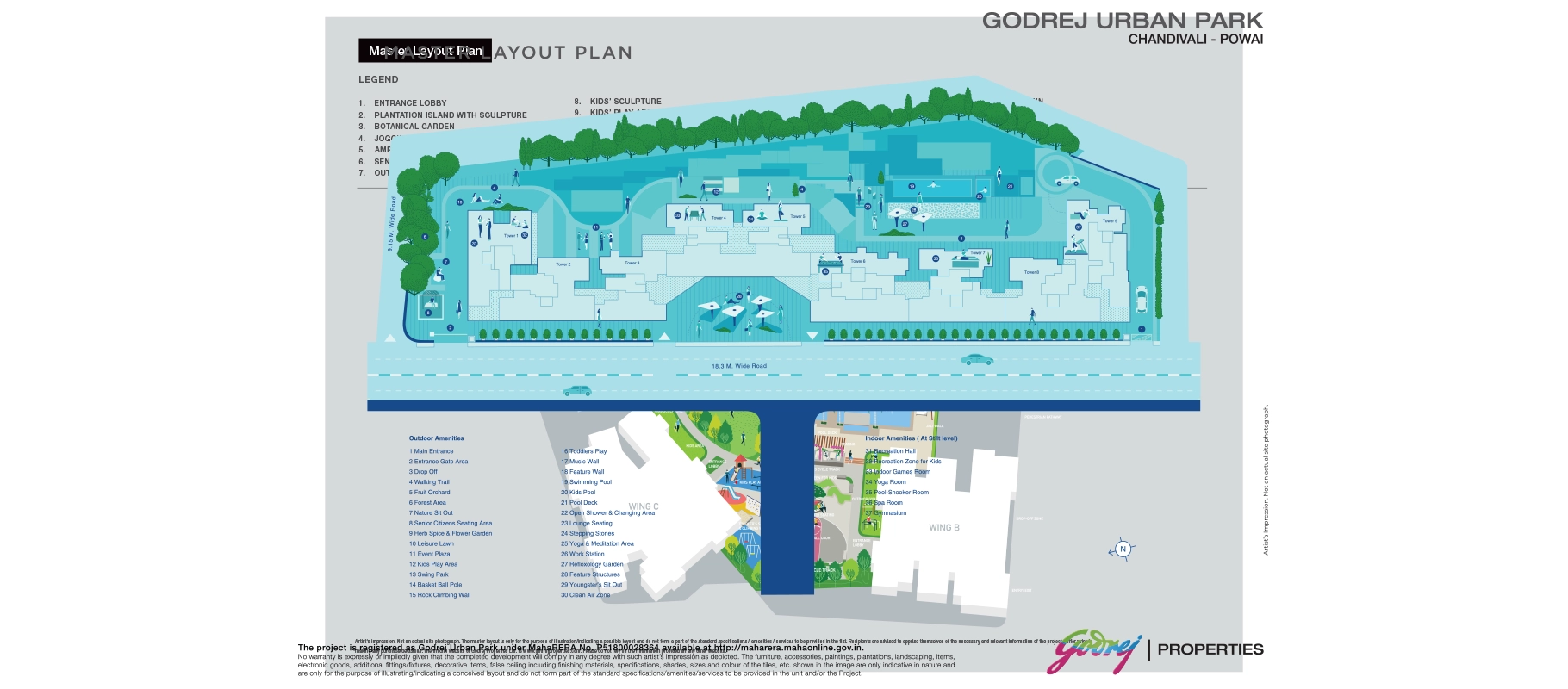 Godrej Urban Park master plan