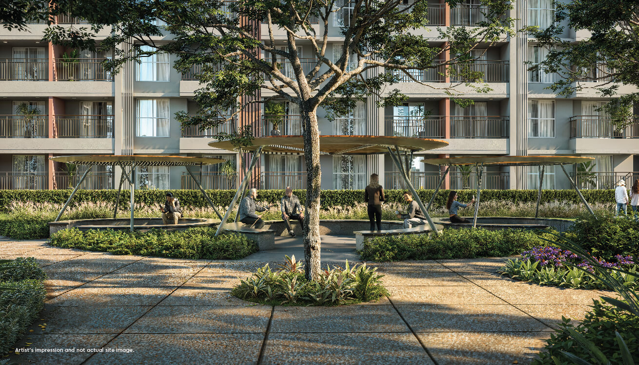 Garden Sitting Area
