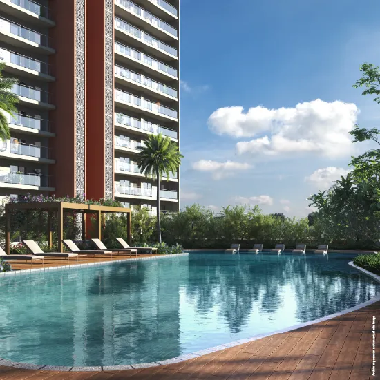 Godrej Arden, Reflective Water Feature