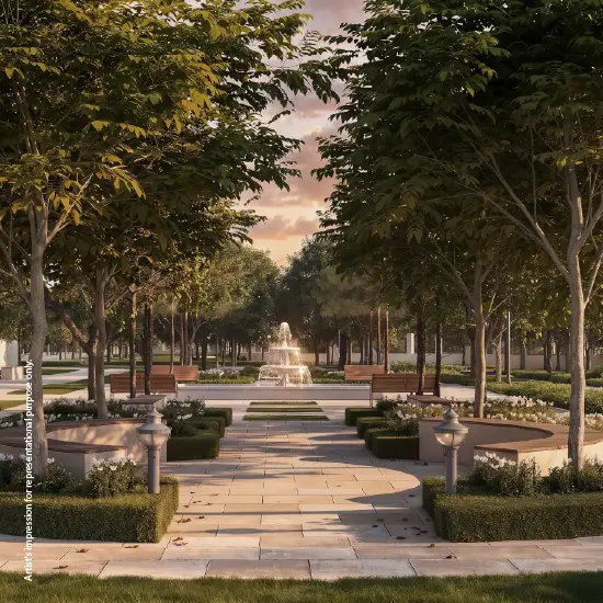 Rivershore Estate, artist's impression