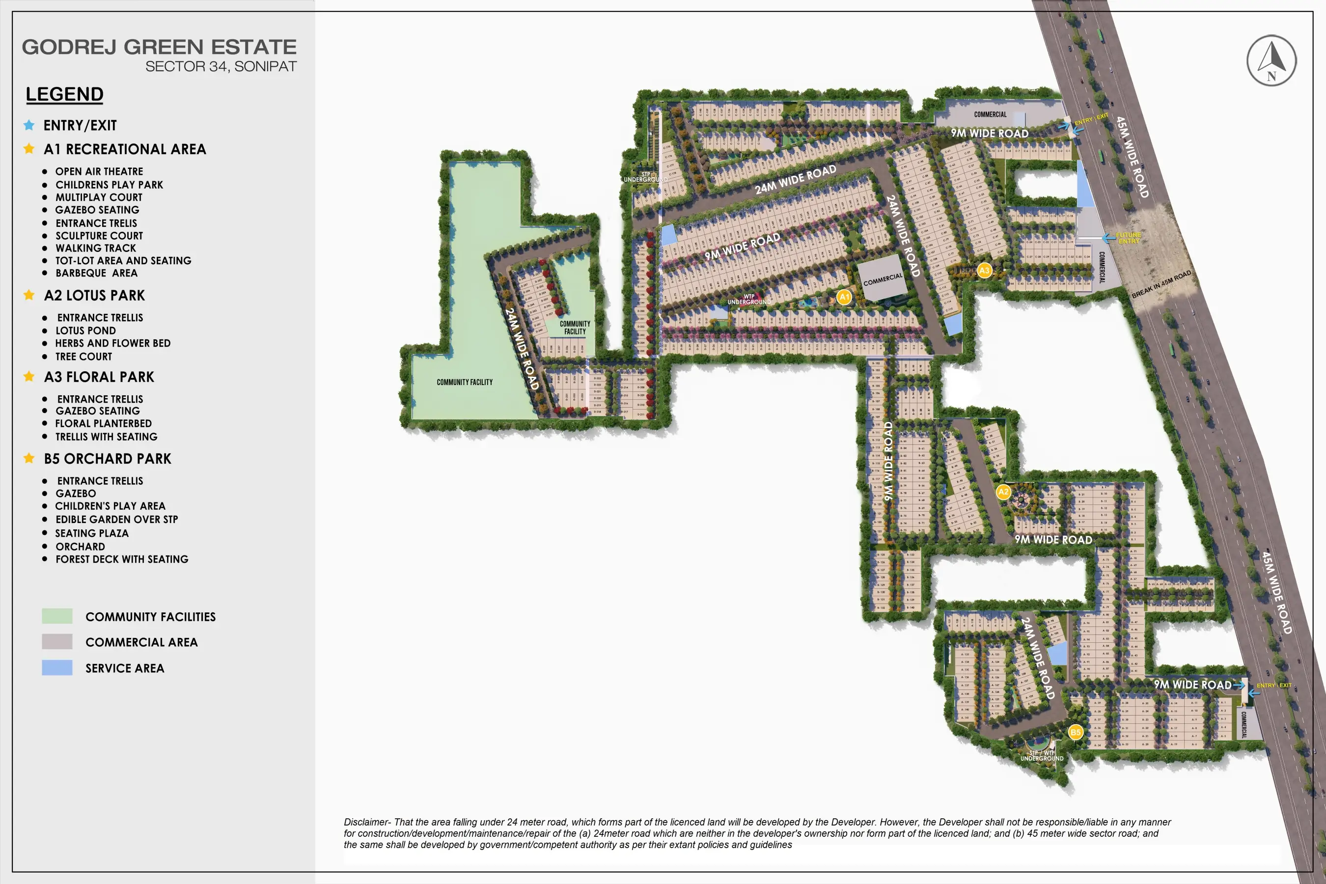 Godrej Green Estate master plan