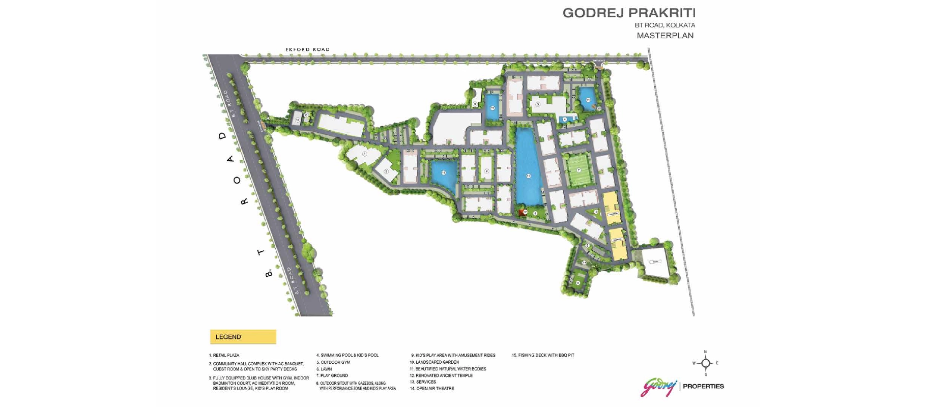 Retreat at Godrej Prakriti master plan