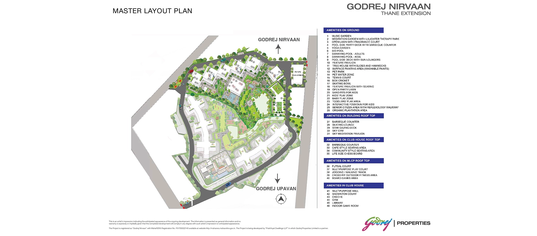 Godrej Nirvaan master plan
