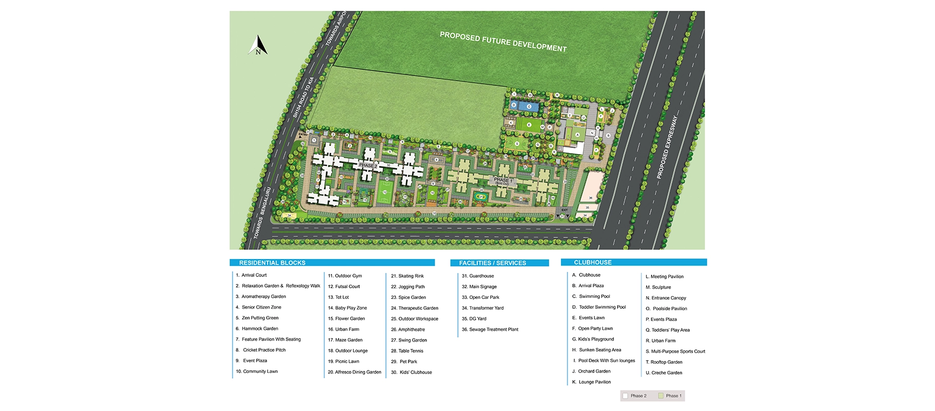 Godrej Ananda master plan