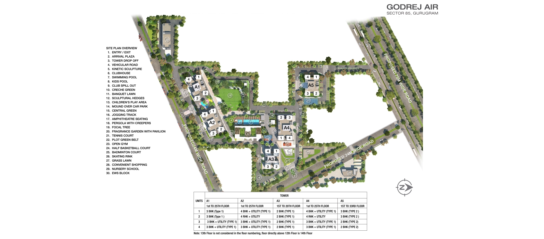 Godrej Air master plan