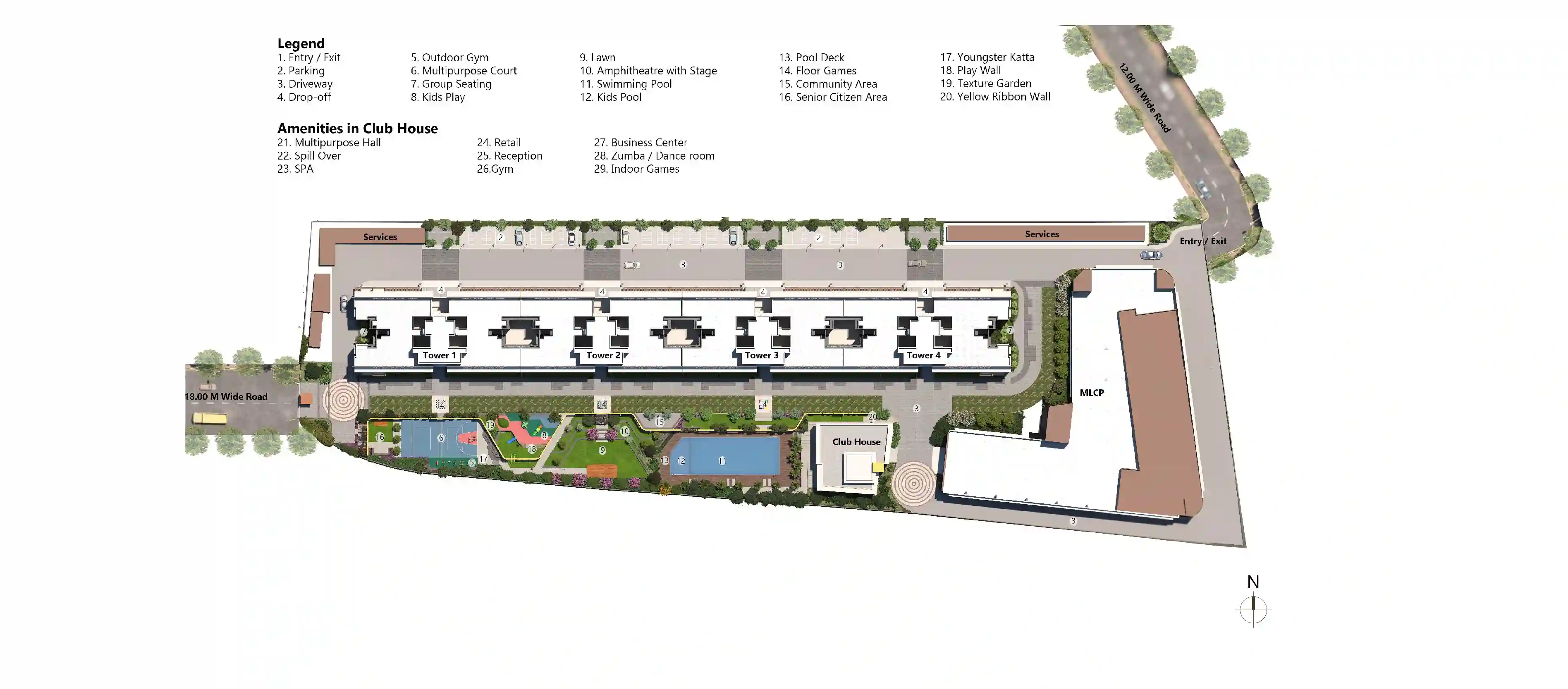 Godrej Park Springs master plan
