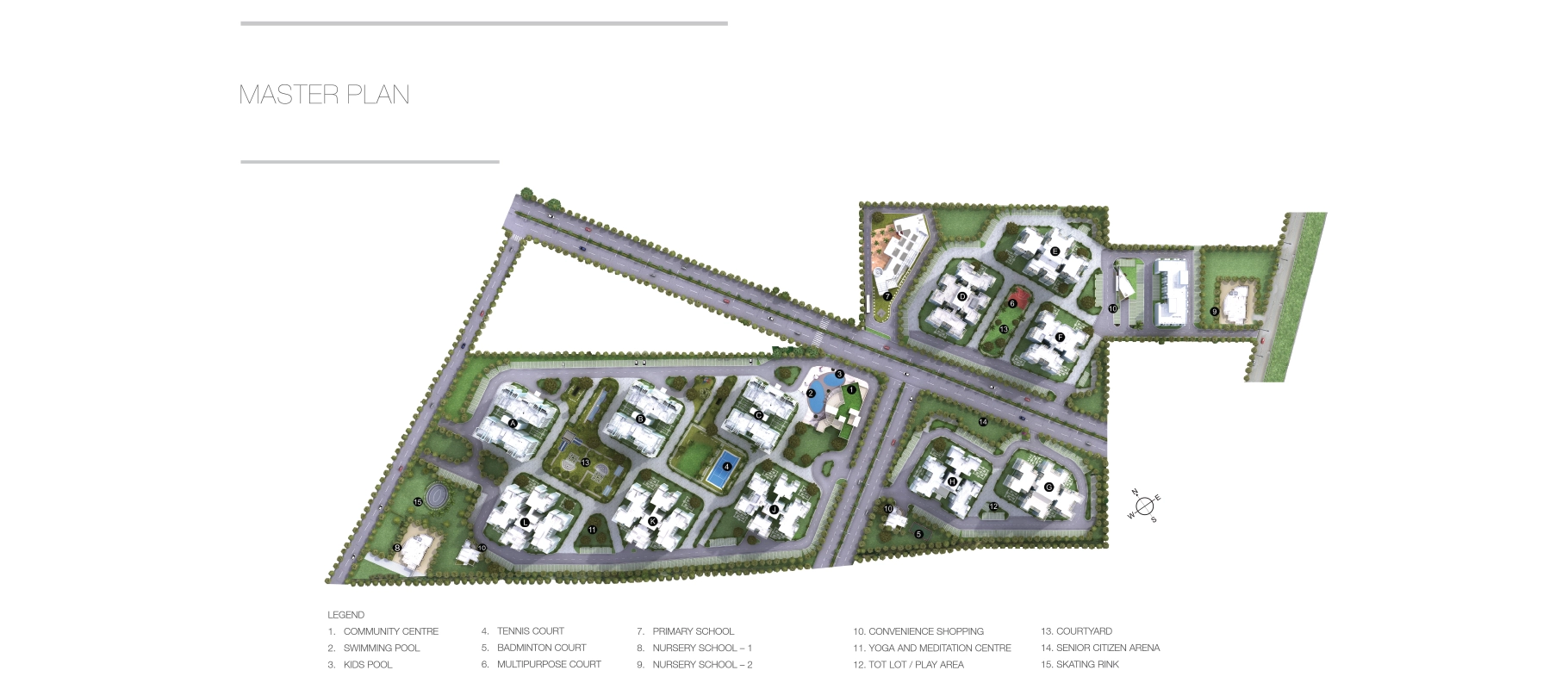 Godrej Summit master plan