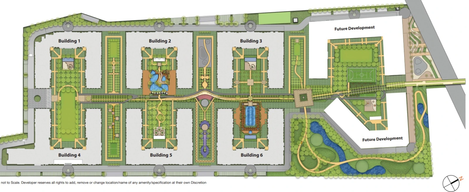 Barca at Godrej MSR City master plan