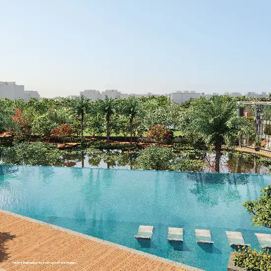 Godrej Blue, INIFINITY EDGE SWIMMING POOL
