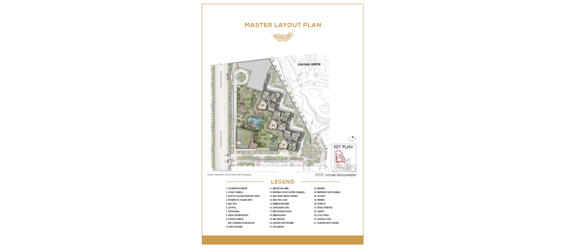 Godrej Hill Retreat master plan