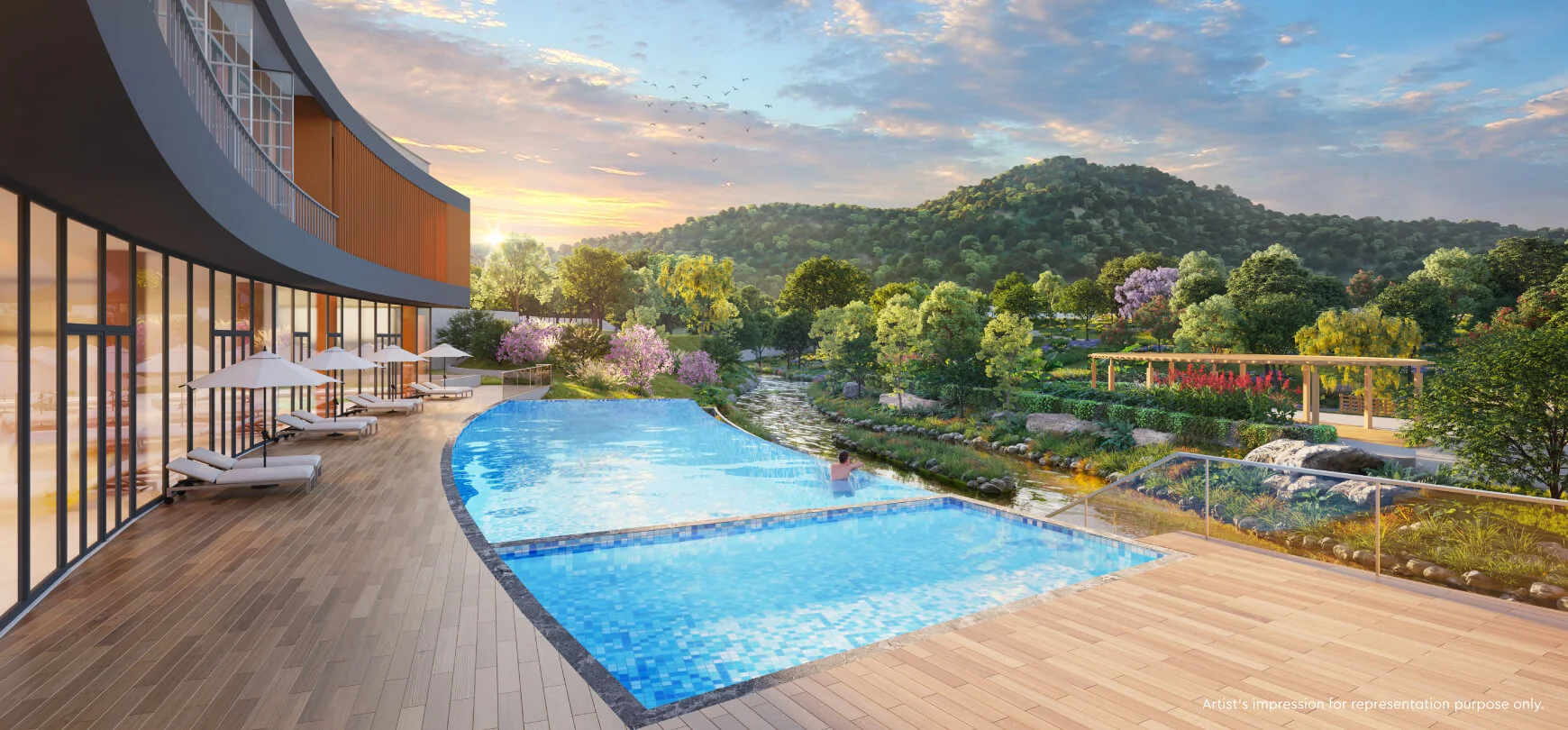Godrej Hillview Estate, artist's impression