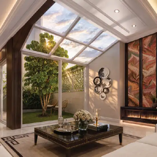 Godrej Florenne, Courtyard