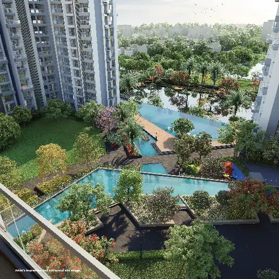 Godrej Blue, BALCONY VIEW