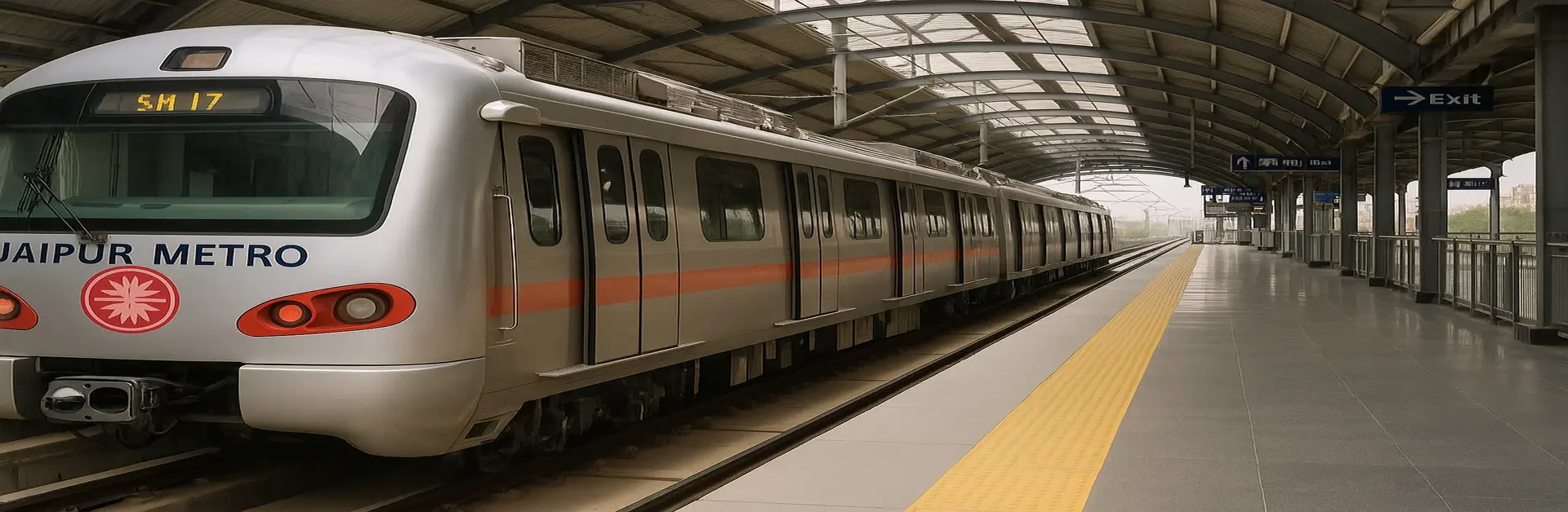 Metro Train in Jaipur