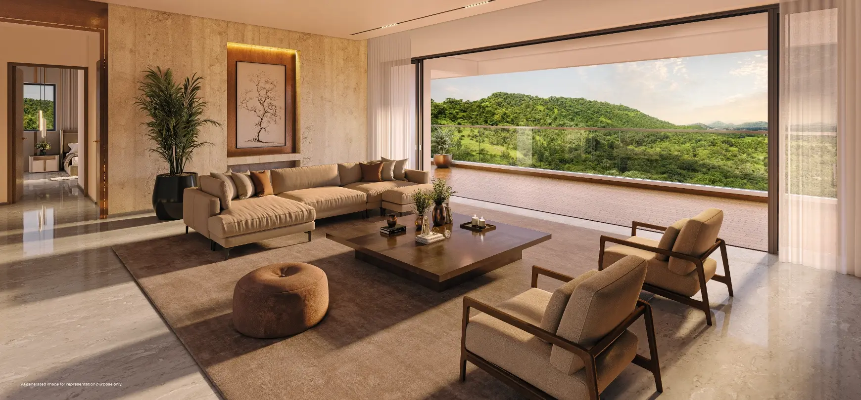 Golf Crest at Godrej City, artist's impression