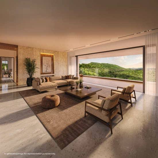 Golf Crest at Godrej City, artist's impression