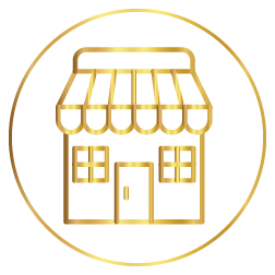 Distinctly identified branding for each shop