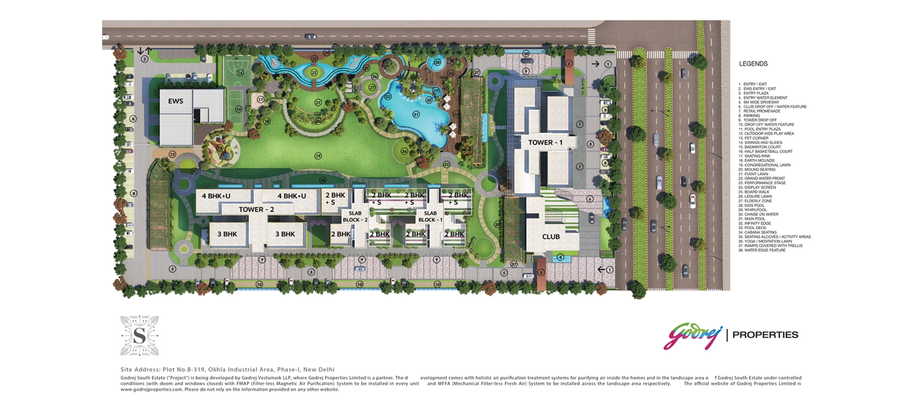Godrej Prima master plan