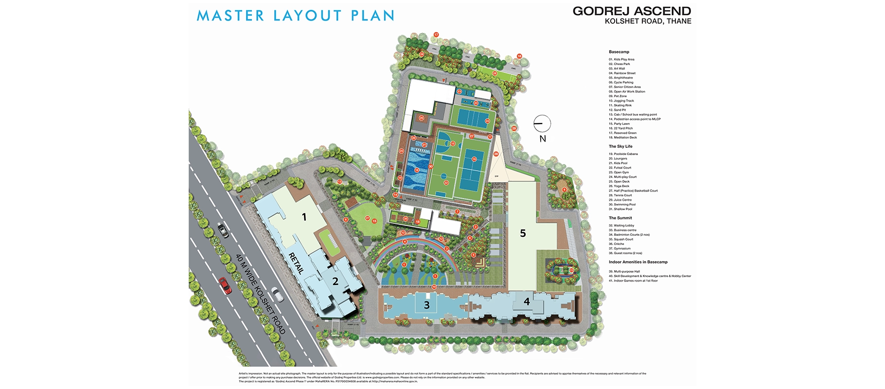 Godrej Ascend master plan