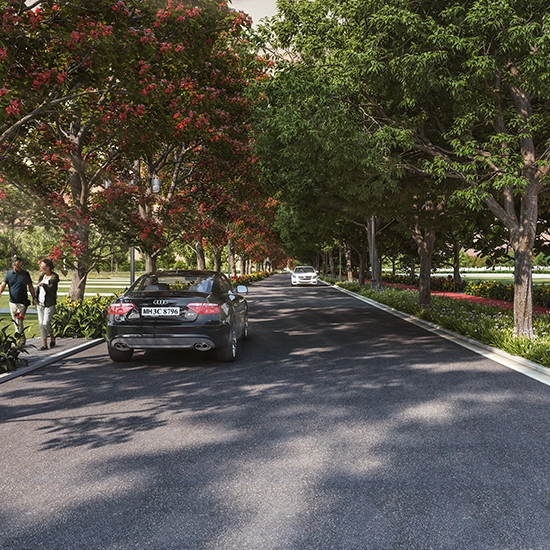 Godrej Country Estate, Road