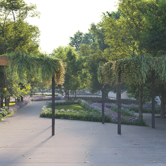Godrej Eden Estate, Trellis Garden - Godrej Eden Estate Phase 1