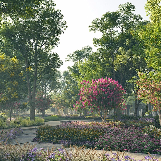 Godrej Eden Estate, Flower Garden - Godrej Eden Estate Phase 1
