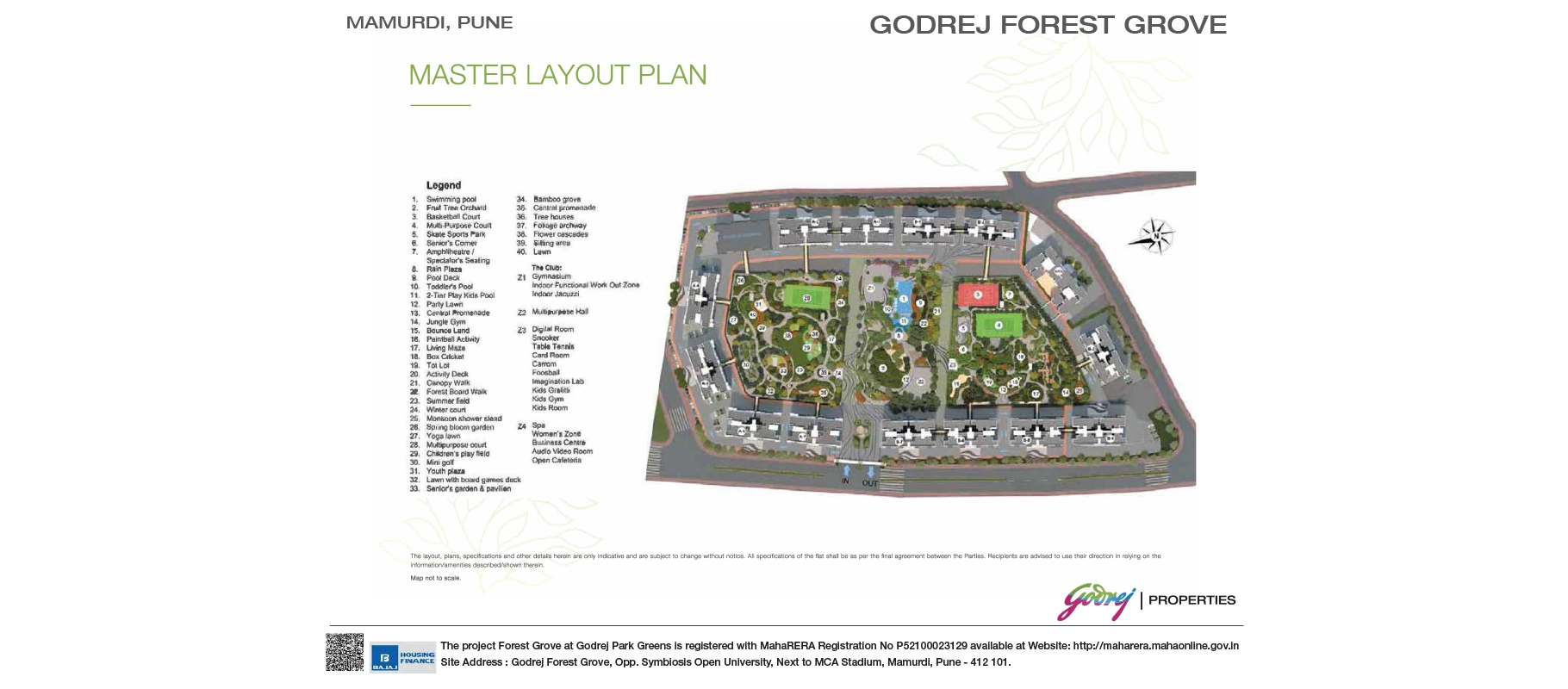 Godrej Forest Grove master plan