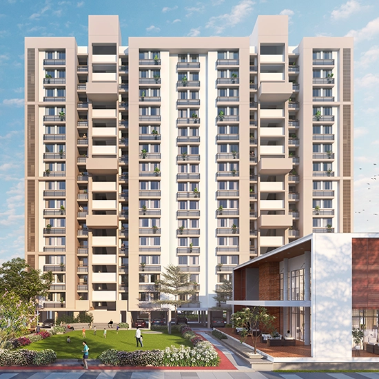 Celeste at Godrej Garden City, Elevation 1