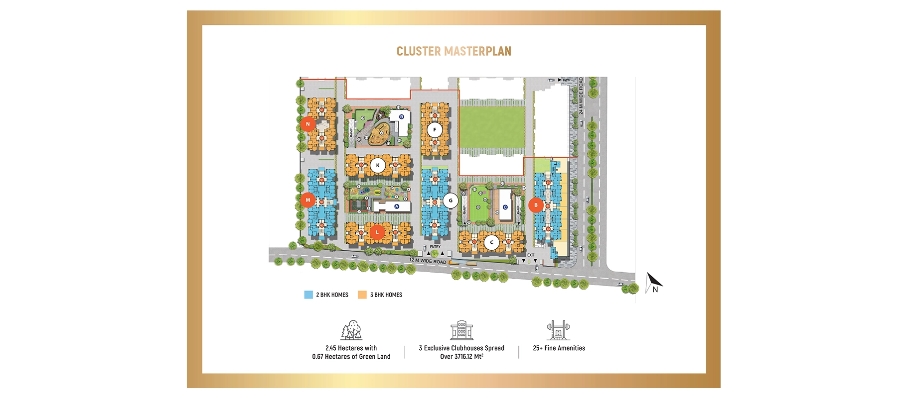 Celeste at Godrej Garden City master plan