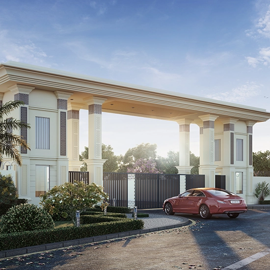 Godrej Green Estate, Entrance