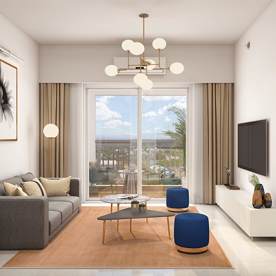 Godrej HillSide 3, Drawing Room