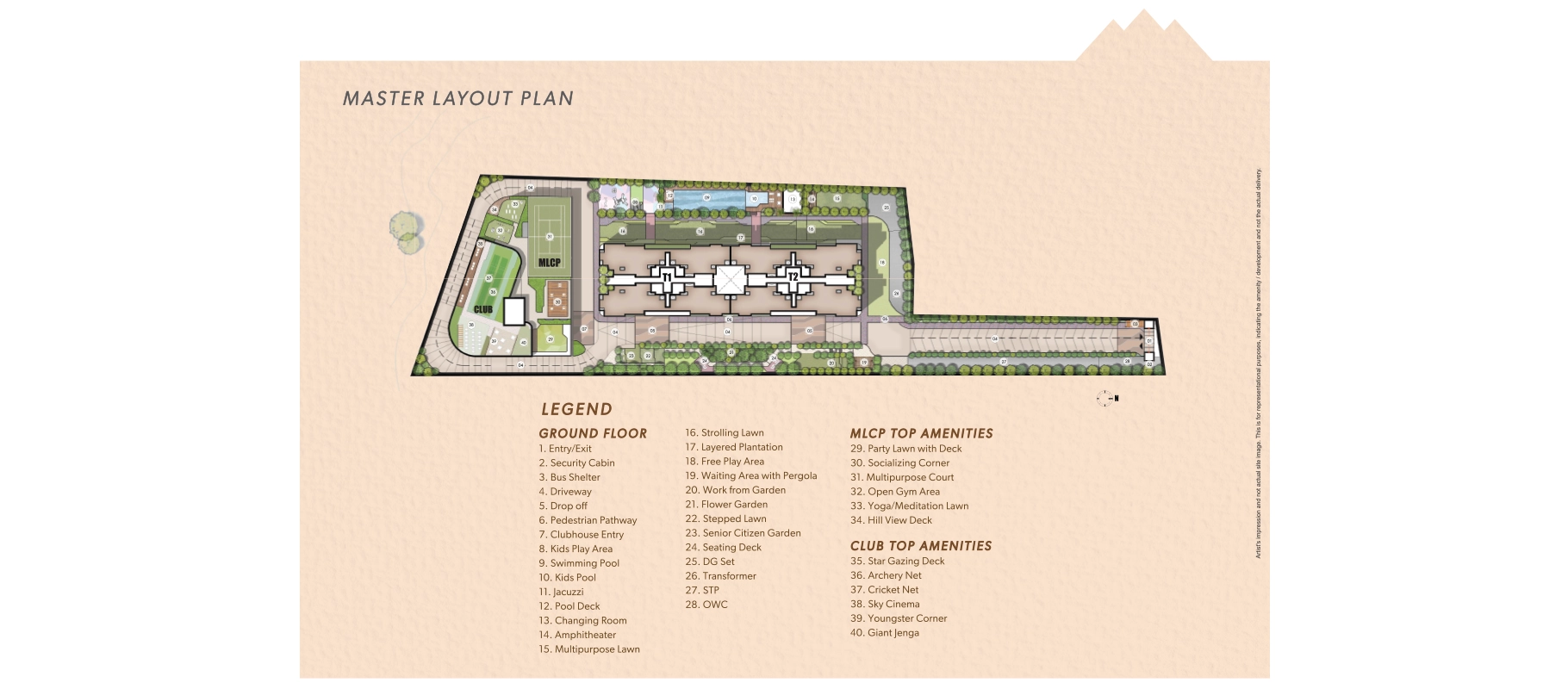 Godrej HillSide 3 master plan