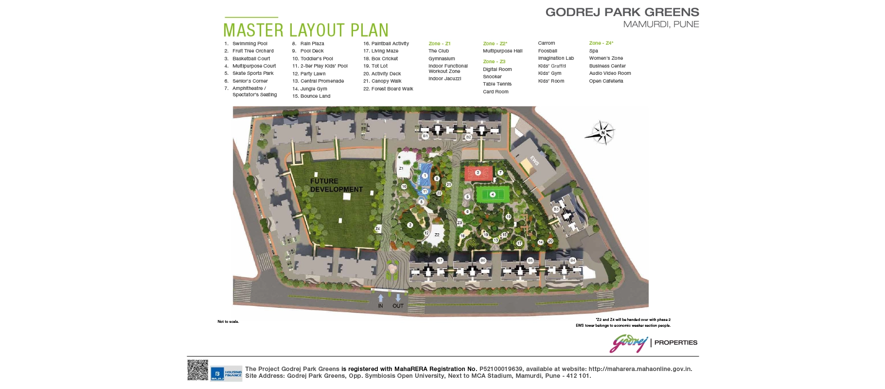 Godrej Park Greens master plan
