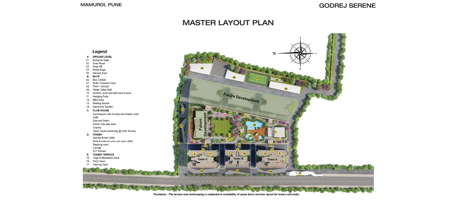 Godrej Serene master plan