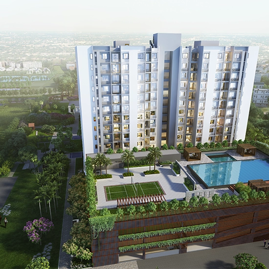 Godrej Se7en, Aerial View