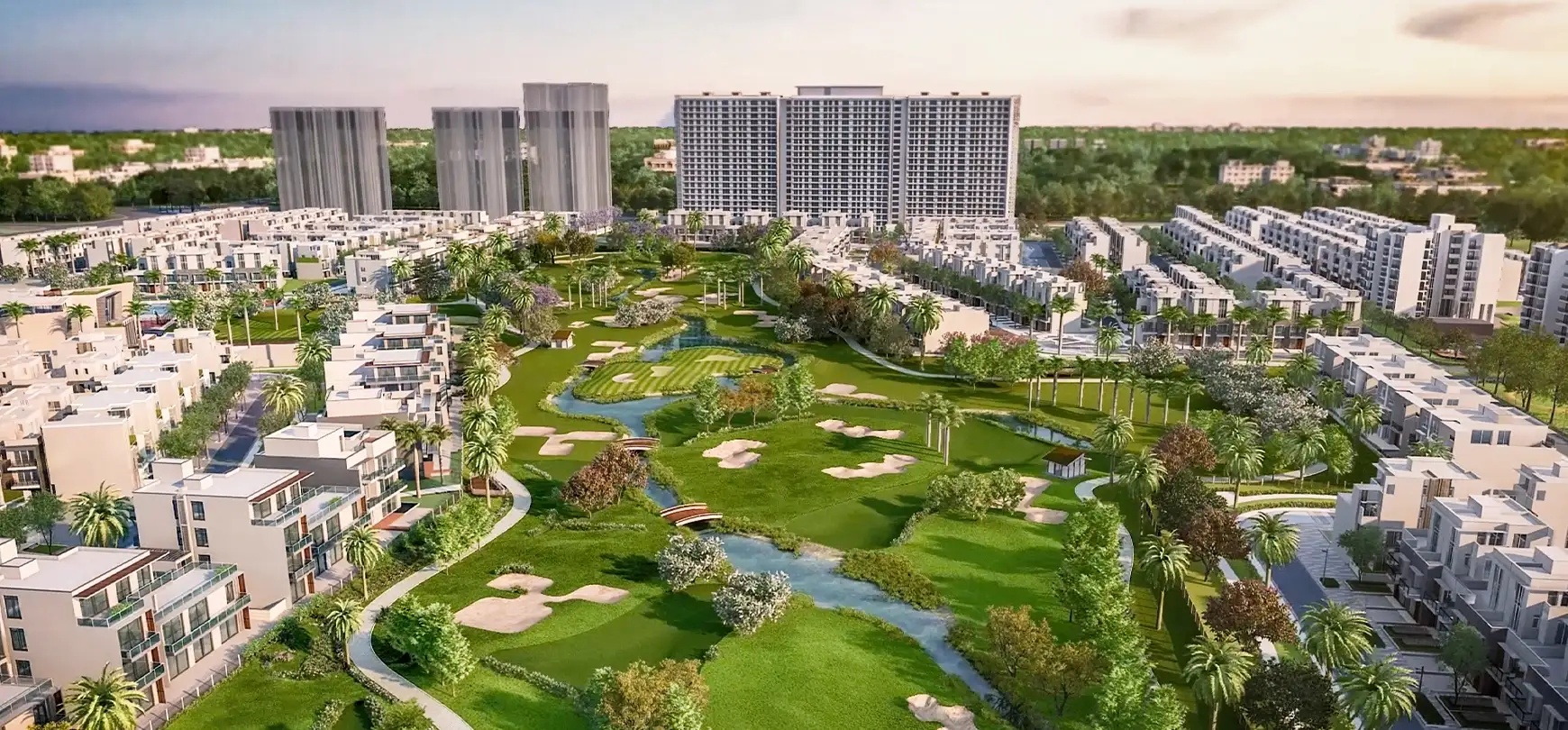 Crown Residences at Godrej Golf Links, artist's impression