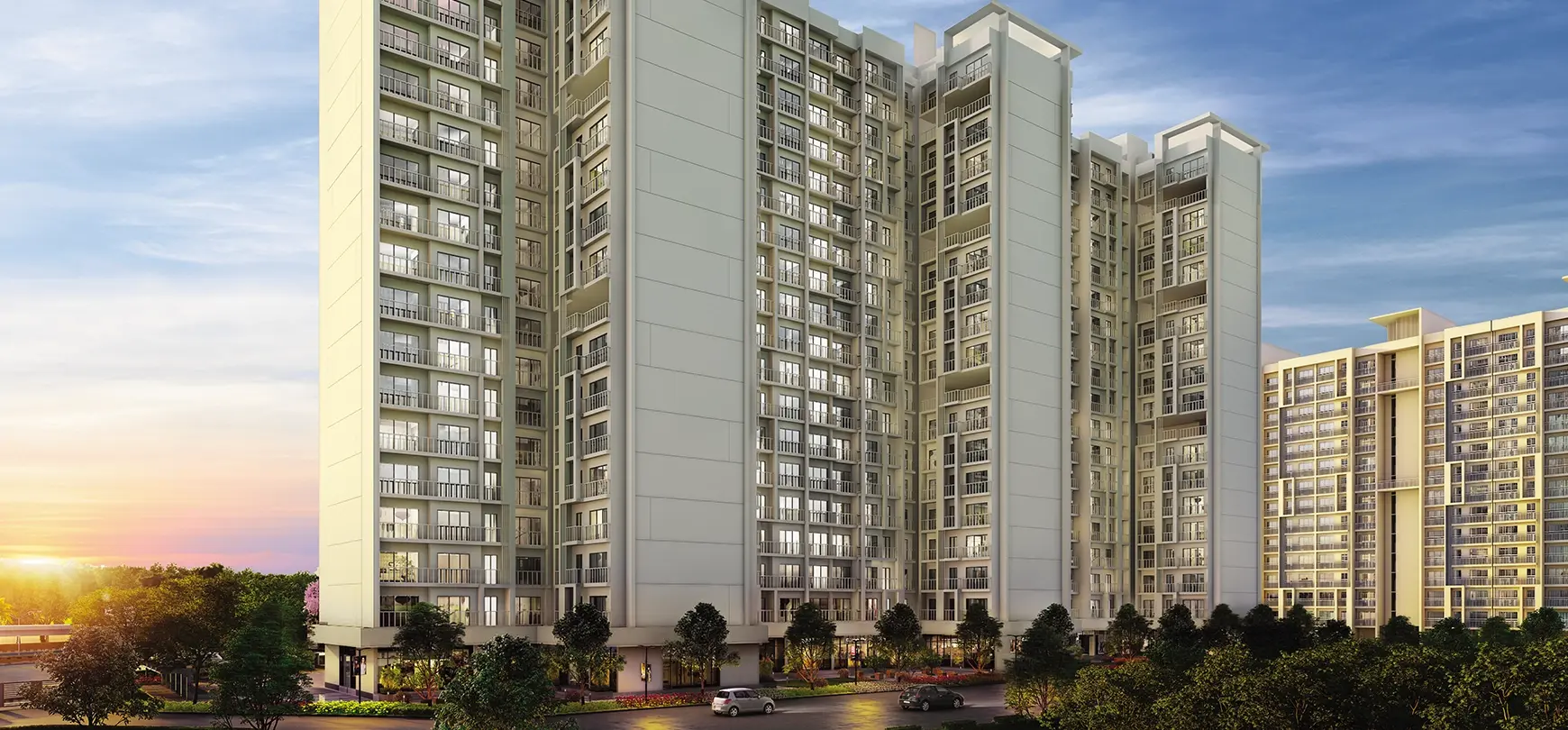 Godrej Vihaa, artist's impression