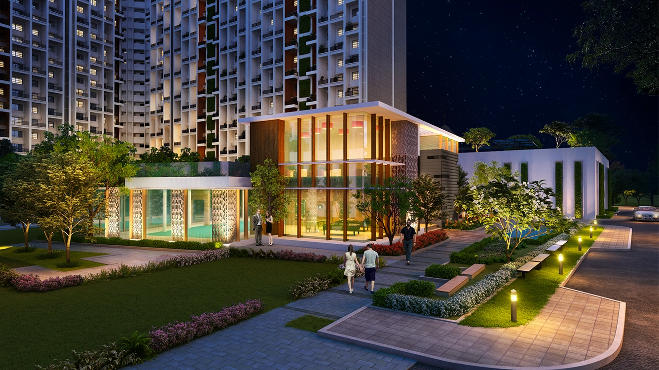 Godrej Greens Club view