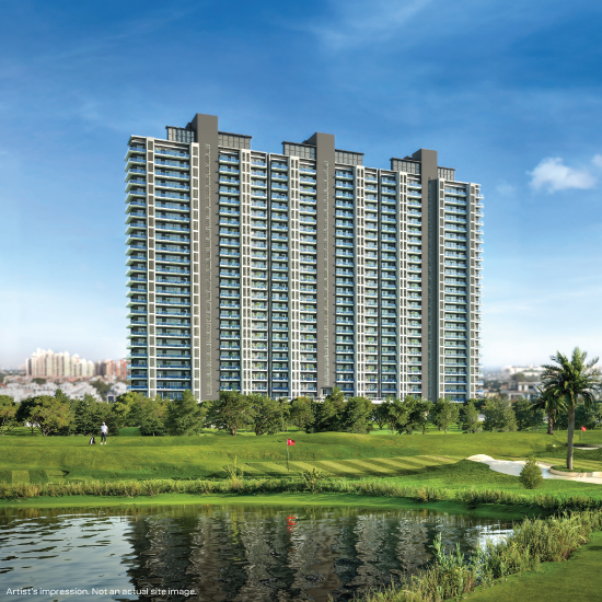Crown Residences at Godrej Golf Links, artist's impression
