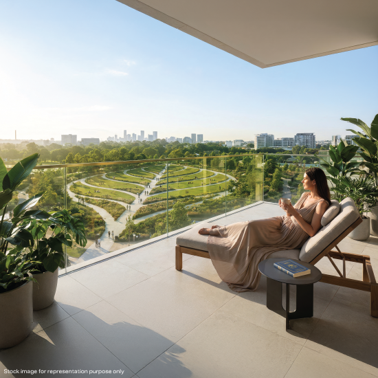 Crown Residences at Godrej Golf Links, artist's impression