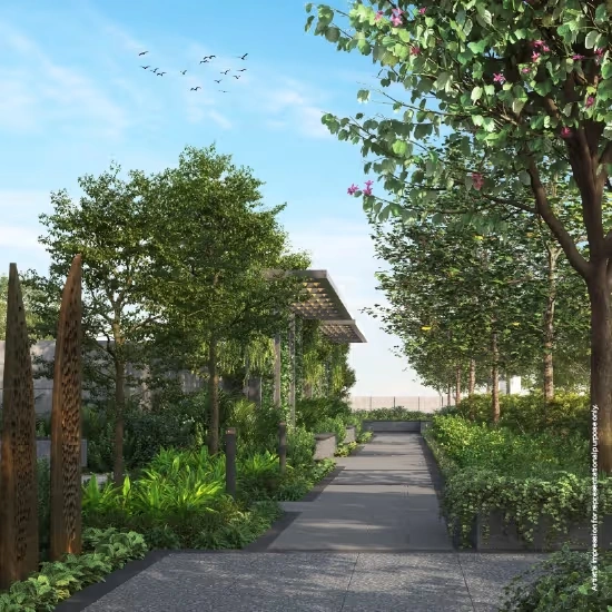 Greenvale Estate, Garden Seating Area