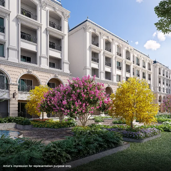 Godrej Athena, Elevation View